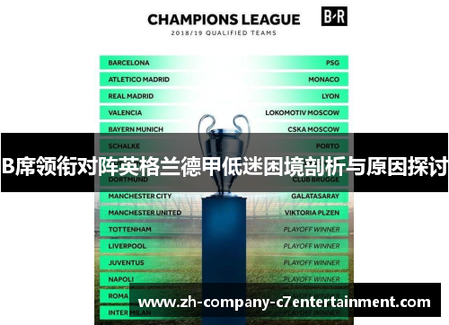 B席领衔对阵英格兰德甲低迷困境剖析与原因探讨